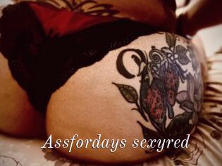Assfordays_sexyred