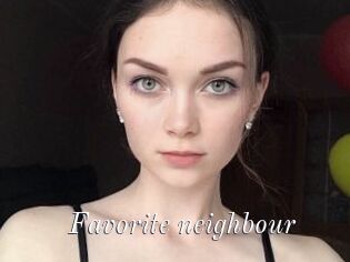 Favorite_neighbour