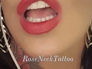 RoseNeckTattoo