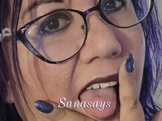 Sanasays