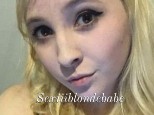Sexiiiblondebabe